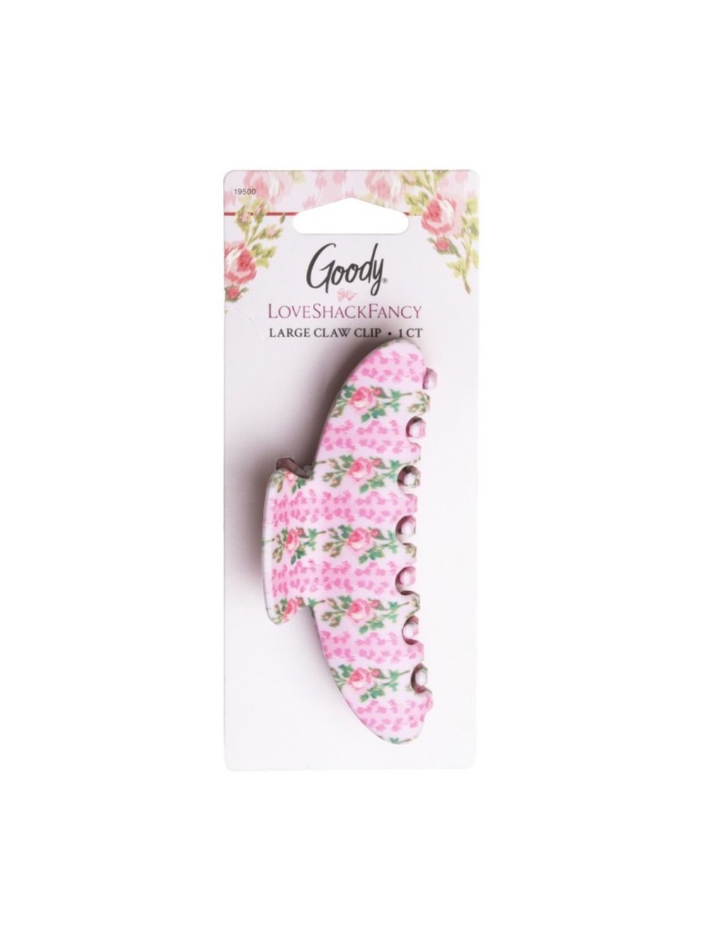 LoveShackFancy x Goody strawberry macaroon large claw clip